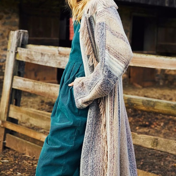 Free People Desert Fringe Coat - Picture 4 of 7